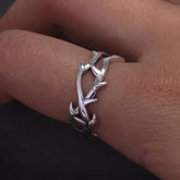 Barbed Ring (925 Sterling Silver)
